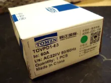 Under-Voltage-Protective-Device Relay Protector Din-Rail Over-Voltage Adjustable TOMZN
