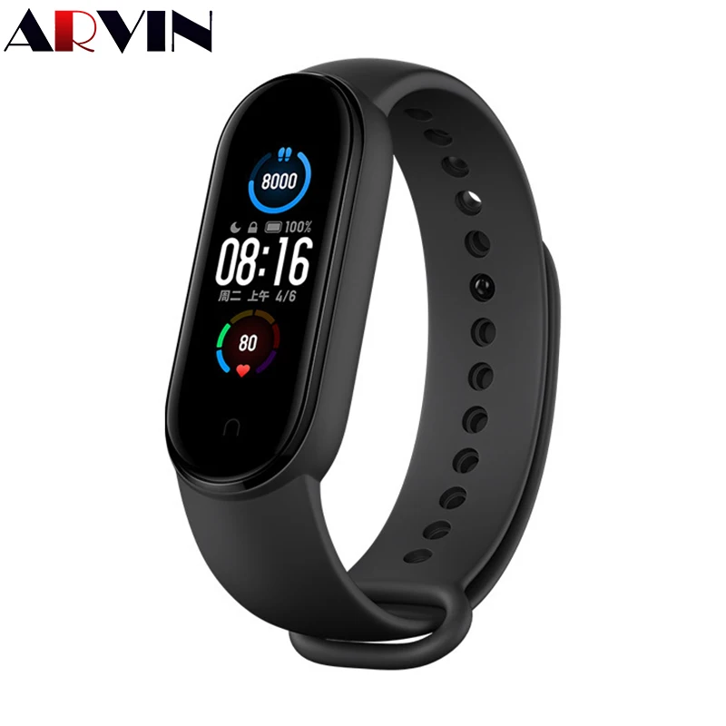 Arvin 2020 Alarm Color New Sleep Tracker Sport Women Man Smart Watch M5 Heart Rate Smartwatch For Android | Электроника