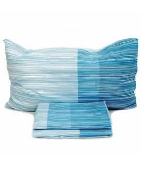 

Full bed sheets single-Blue-Caleffi-Sydney - Cod.80539