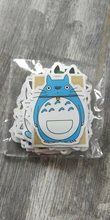 Pegatinas de dibujos animados de Totoro Kawaii para Skateboard, nevera, guitarra, portátil, equipaje de motocicleta, pegatinas impermeables, 10/30/50 Uds.