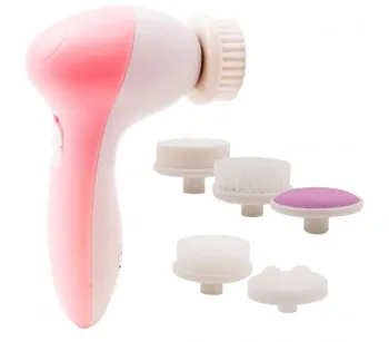 

075433 Brush massager GRUNDIG 13x7x4.6cm Cleaning facial and body 5 acces.