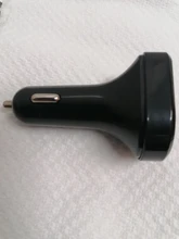 Transmisor FM LED con Bluetooth 5,0 para coche, kit de reproductor de música MP3, USB Dual, cargador 3.1A 1A, 2 puertos USB, para iphone, para coche, disco U/TF