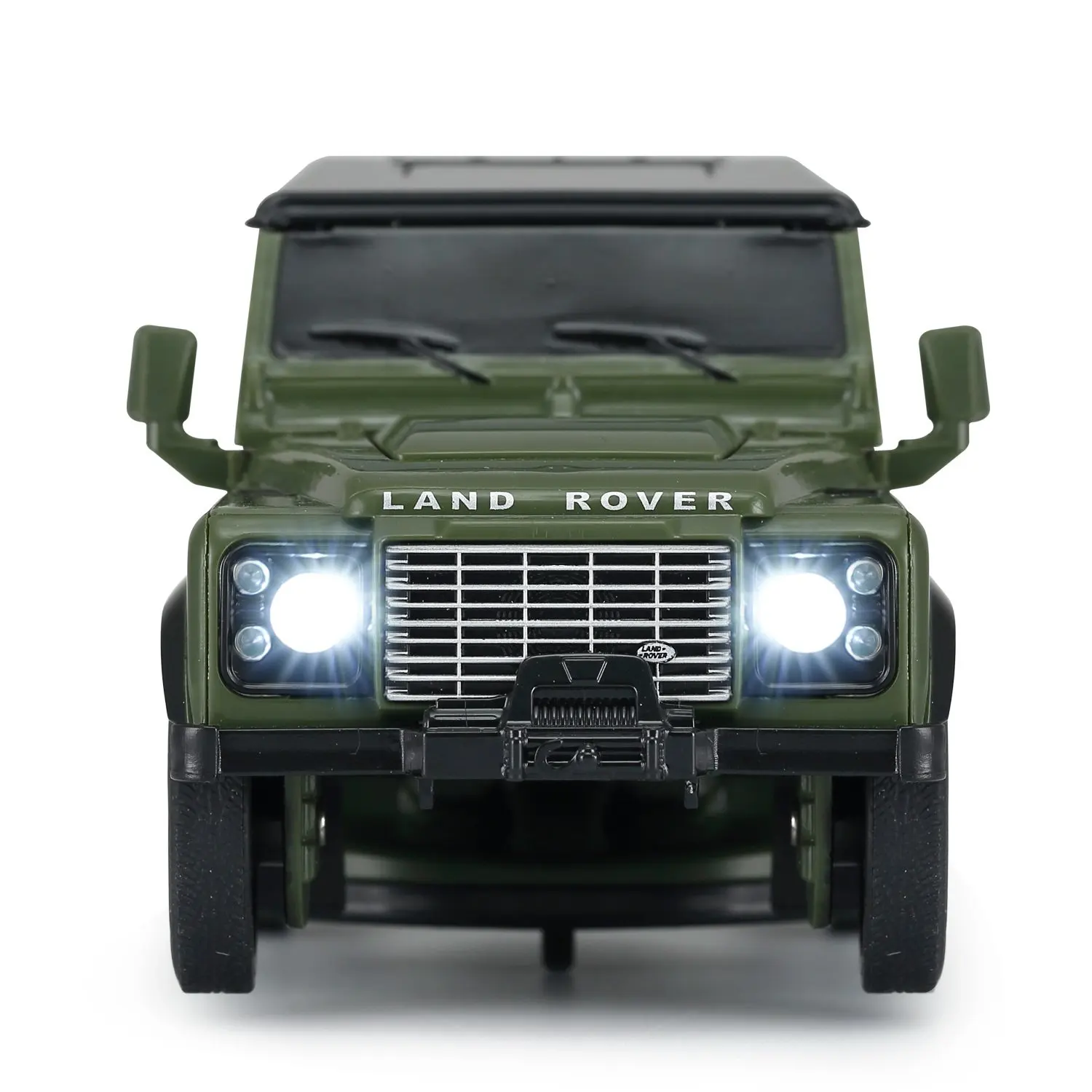 car rastar 1 32 land rover defender transformer green 62010