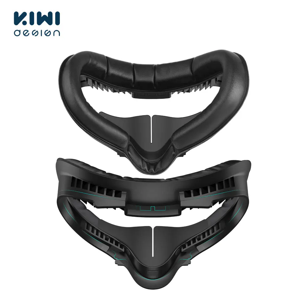 KIWI design Сменный чехол для Oculus Quest 2 VR накладка на лицо защитный коврик глаз