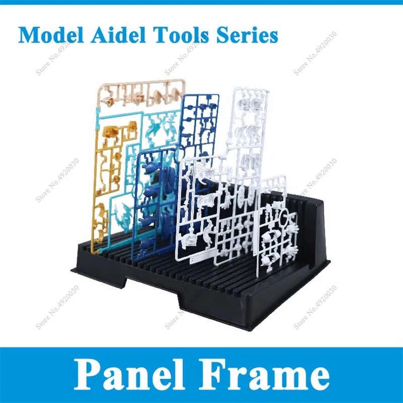 Black Pieces Shelves Tool Rack Support For Model Making Parts HG/RG/Sd/SHF Rabot Toys DIY Toy Assembly
