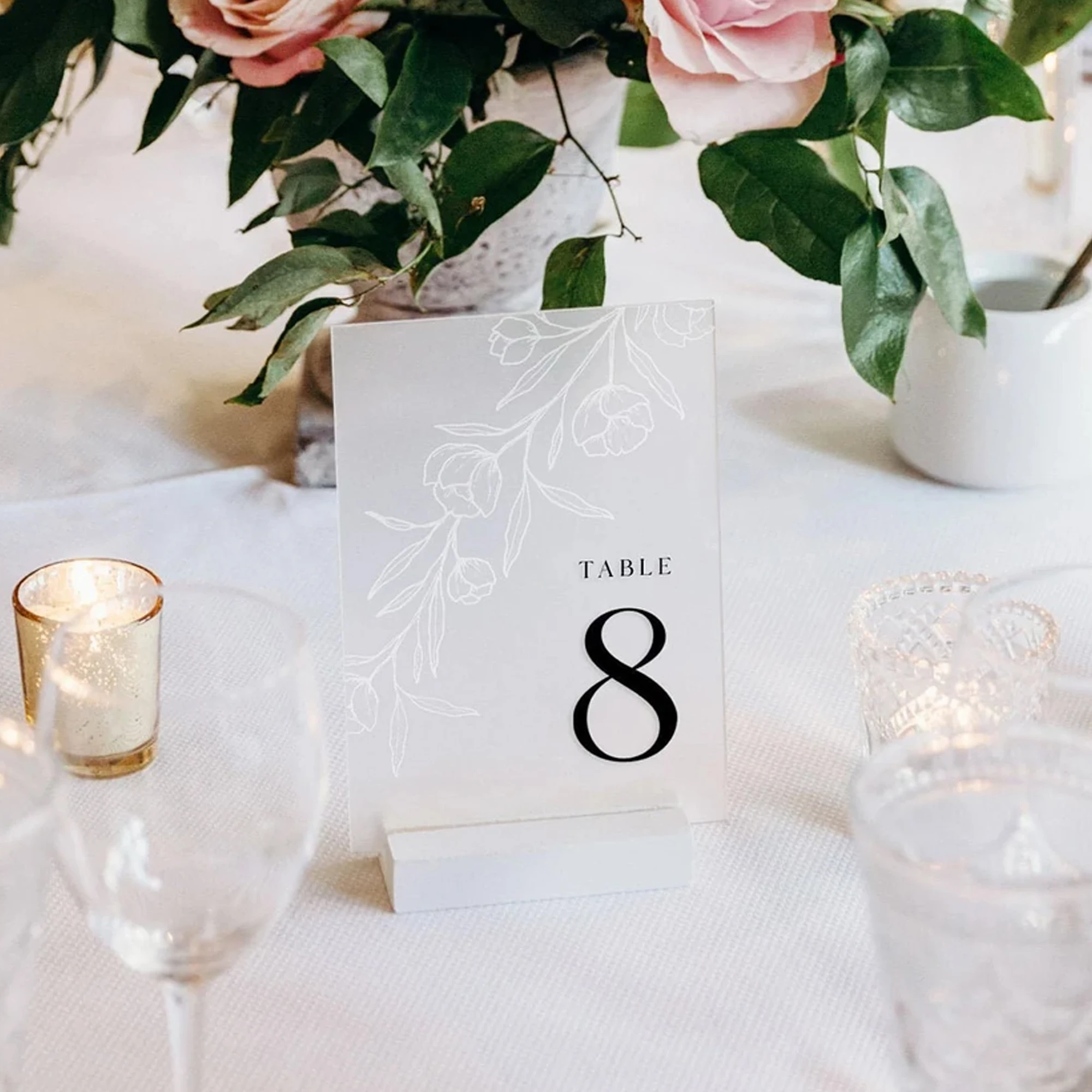 Extra Link for table numbers