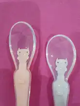 Cuchara de silicona suave con caja de almacenamiento para bebé, cuchara con sensor de temperatura, herramienta de alimentación infantil, utensilios de entrenamiento para recién nacidos, vajilla para niños