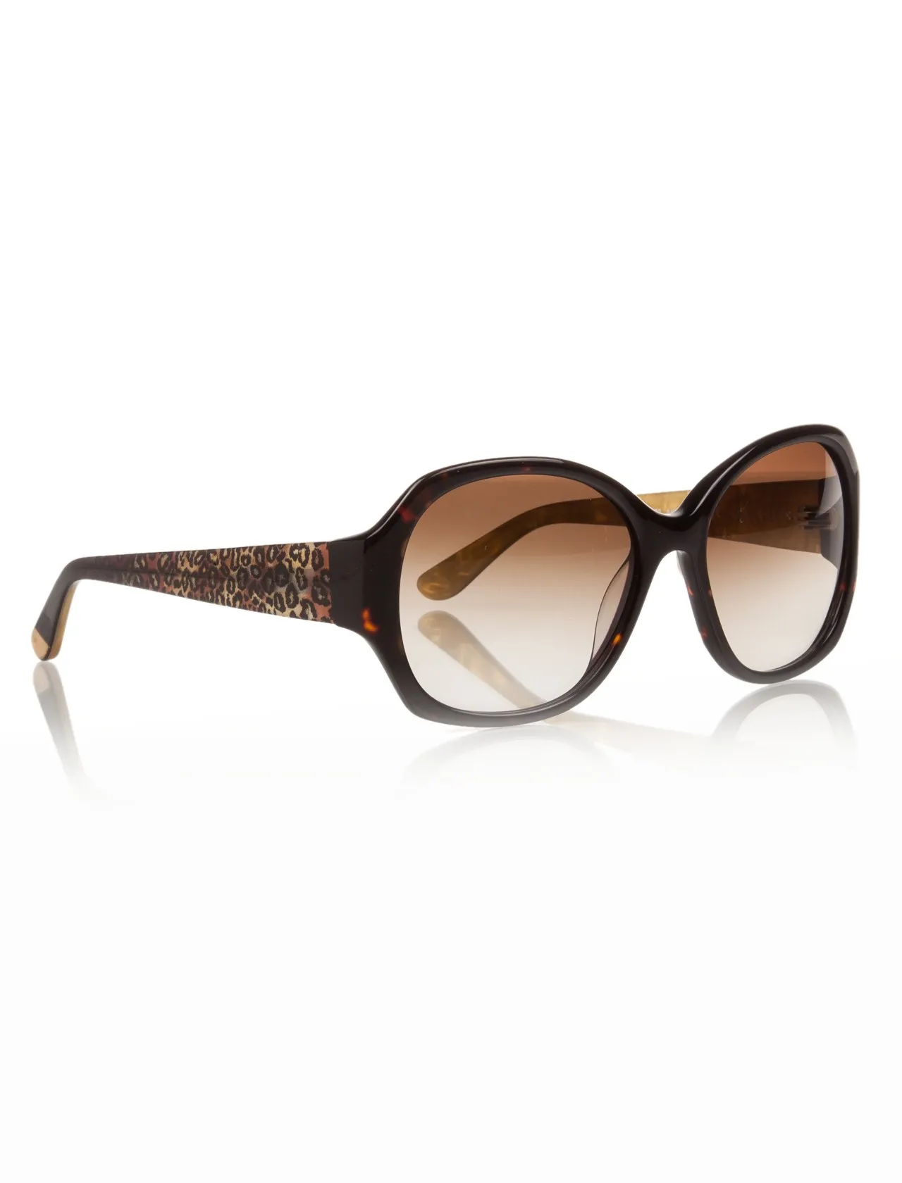 

Women's sunglasses juc 567/s 9 u4 55 y6 bone Brown organic oval aval 55-17-135 juicy couture