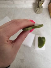 Gua sha-masajeador Facial de Jade Natural, tablero raspador Facial, Guasha, meridiano, relajación muscular, estiramiento de la piel, espátula fina