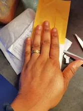 Letdiffery-anillo de acero inoxidable para hombre y Mujer, sortija con números romanos, Color dorado, para motorista