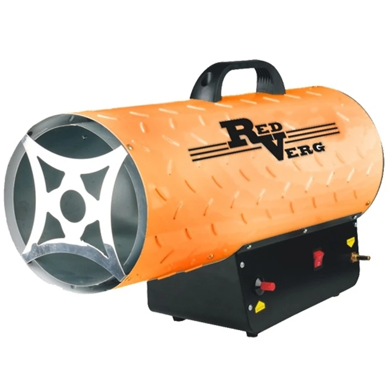 Пушка тепловая газовая RedVerg RD-GH50 (Мощность 50 кВт, защита от перегрева)