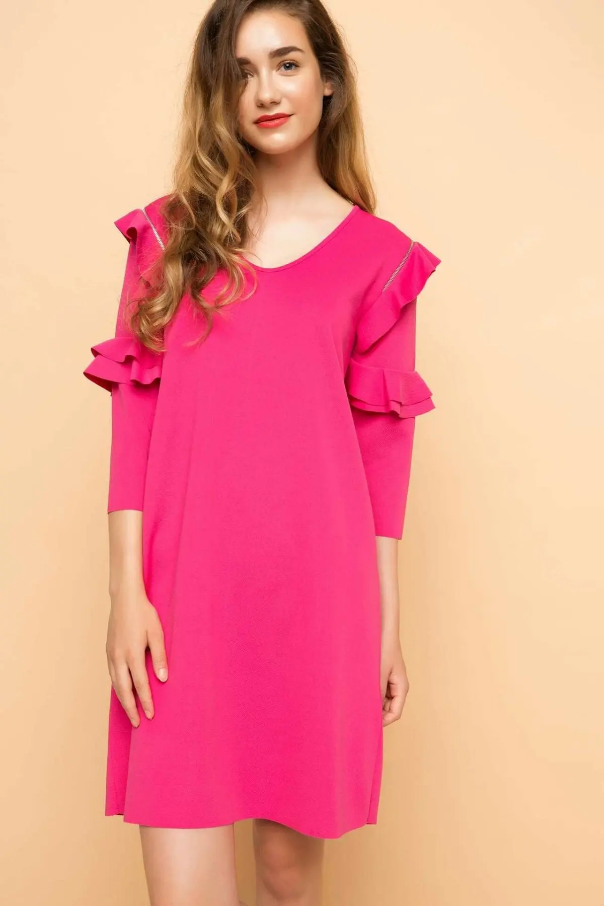 DeFacto Женский трикотажный Dress-H9599AZ17HS | Женская одежда