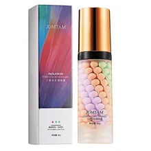  JOMTAM Contour Color Isolation Jomtam Tri-lor Turn On Cream  Waterproof Makeup Foundation Natural Makeup Base Cream 40g 