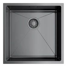 Мойка для кухни Omoikiri Taki 44-U(IF-GM нерж.сталь(Вороненая сталь, встраиваемая, ударопрочная