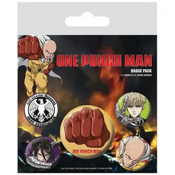 

One Punch Man: (destructive) Badge Pack (pin badges Pack)
