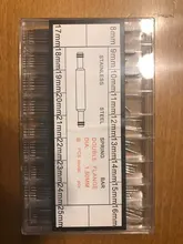 Unids/set de 8-25mm, banda de reloj, barras de resorte, pines de correa, reparación de reloj, herramienta para pasadores, accesorios de reloj, herramienta profesional, 144