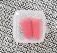 Tapones de espuma para los oídos, tapones de espuma para los oídos con reducción de ruido, cómodos, protectores para dormir, rebote lento