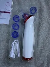 Eliminador de espinillas faciales eléctrico para acné, aspiradora de puntos negros, herramienta de limpieza de poros negros