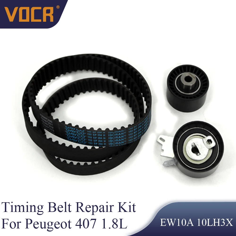 

VOCR EW10A 10LH3X EW12J4 Engine Timing Belt Repair Tensioner Kits For Citroen C4 Picasso 2.0L 2007-2013 Car Accessories