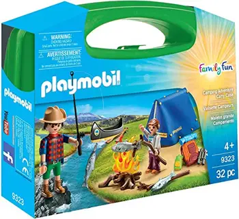 

PLAYMOBIL- Carry Case big Camping Case (9323), Multicolor