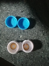 EYESHARE- 2 unids/par Color caramelo anual Color de lente de contacto ampliar alumno de lentes de contacto de Color de ojos