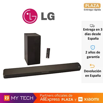 

LG SL4, 2.1 channel sound bar, 300W power, wireless Subwoofer, bluetooth and digital Optical