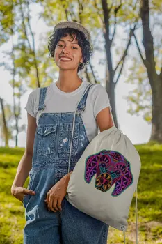 

Angemiel Bag Colorful Pattern Sweet Dog Cloth Backpack