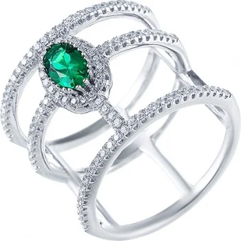 

Jay VI ring with cubic zirconia