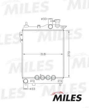 

Radiator Hyundai Getz 1.1-1.6 02-miles item No. acrb025