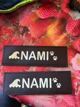 Stickers Labels Pets-Supplies Dog-Id-Tag Name Reflective Custom Personalized for DIY