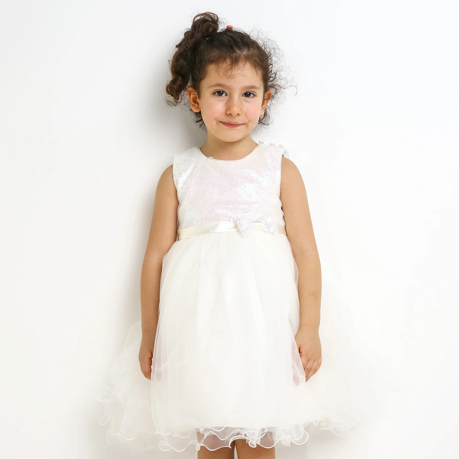 

ebebek ChatonDor Hearted Baby Girl Dress