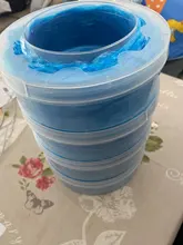 1-4 Uds Bady genio del pañal bolsas de repuesto Ideal para pañales pañal cubos Degradable de plástico de basura de residuos de bolsa