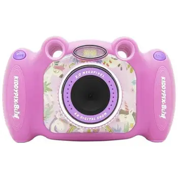 

Compact digital camera for kids KiddyPix Blizz 2 Mpx pink color with bag Hard Shell CaseEASYPIX42.93
