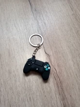 LLavero de juego de simulación de personalidad creativa, colgante de anillo para pareja, bolsa de llavero, venta al por mayor