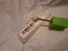 Dmoley-broca de clavo de cerámica para manicura, taladro eléctrico para máquina fresadora, limas de uñas, amortiguador, accesorios de equipo de arte de uñas