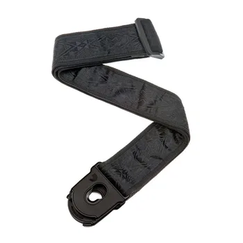 

50plb01 planet lock guitar strap with retainer, black matte, Planet Waves