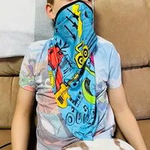 Bufanda de deporte a la moda para hombre y mujer, Bandana de ciclismo, senderismo, caza, militar, táctica, Airsoft, cubierta para el cuello, Polaina, mascarilla de media cara de verano