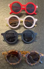 Gafas de sol de marca para bebés, gafas de sol populares para niños pequeños con marco UV400 para exteriores, gafas para playa para vacaciones de verano, 2019