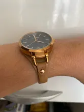 Correa de reloj de piel auténtica para mujer, pulsera pequeña de 8mm para Fossil ES3077, 2830, 3262, 3060, 4176, 4119, 4026, 4340