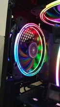 RGB Computer Fan Cooling-Fan Case Alseye Halo 120mm PC for And Cpu-Fan-Replacement 4-Pin-Pwm