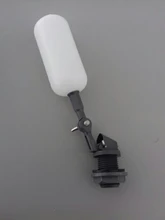 Miniválvula de bola de flotación estable, Tanque De Agua de humidificador de alimentación de llenado automático de brazo ajustable para acuarios, 1/2 pulgadas, 4 Uds.