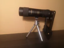 Maifeng-Telescopio monocular compacto, lente con clip retráctil con zoom de 8-40x40, impermeable, prisma Bak4 profesional, HD ED, vidrio con trípode para teléfono