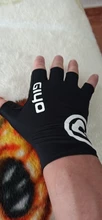 GIYO-guantes de Gel para ciclismo con pantalla táctil para hombre y mujer, guantes largos de medio dedo para ciclismo de montaña o carretera