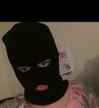 Máscara de cobertura de la cara completa, gorro de Pasamontañas de punto de 3 agujeros, táctica del ejército CS, para invierno, esquí, ciclismo, gorro, bufanda, mascarilla facial cálida