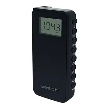 

Portable Digital Radio Sunstech RPD23BK Black