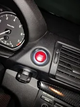 Cubierta de reemplazo de botón de motor de parada de arranque, para BMW X1, X5, E70, X6, E71, Z4, E89, 3, 5 Series, E90, E91, E60, Kit de interruptor de tapa embellecedora de anillo