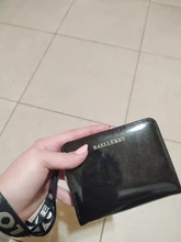 Hasp Purse Mirror Wallet Card-Case Wristlet Luxury Clutch Female Money-Bag Zipper Small