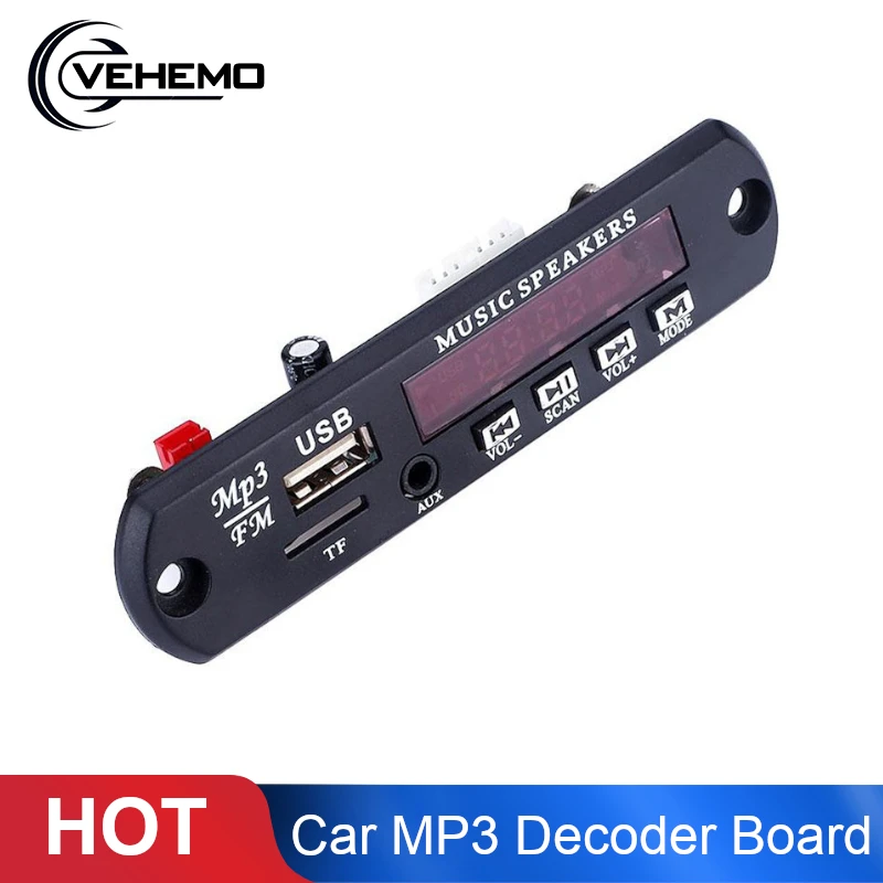 Аудио декодер Автомобильный MP3 плата аудио модуль плеер аксессуары колонки mp3 FM
