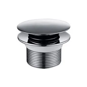 

Bath drain Kaiser D40 click-clack brass, Chrome (8004 V)