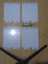 Led Lamp 50W Smart IC Floodlight SMD 2835 Chip 220V Outdoor Long Service Time DIY LED